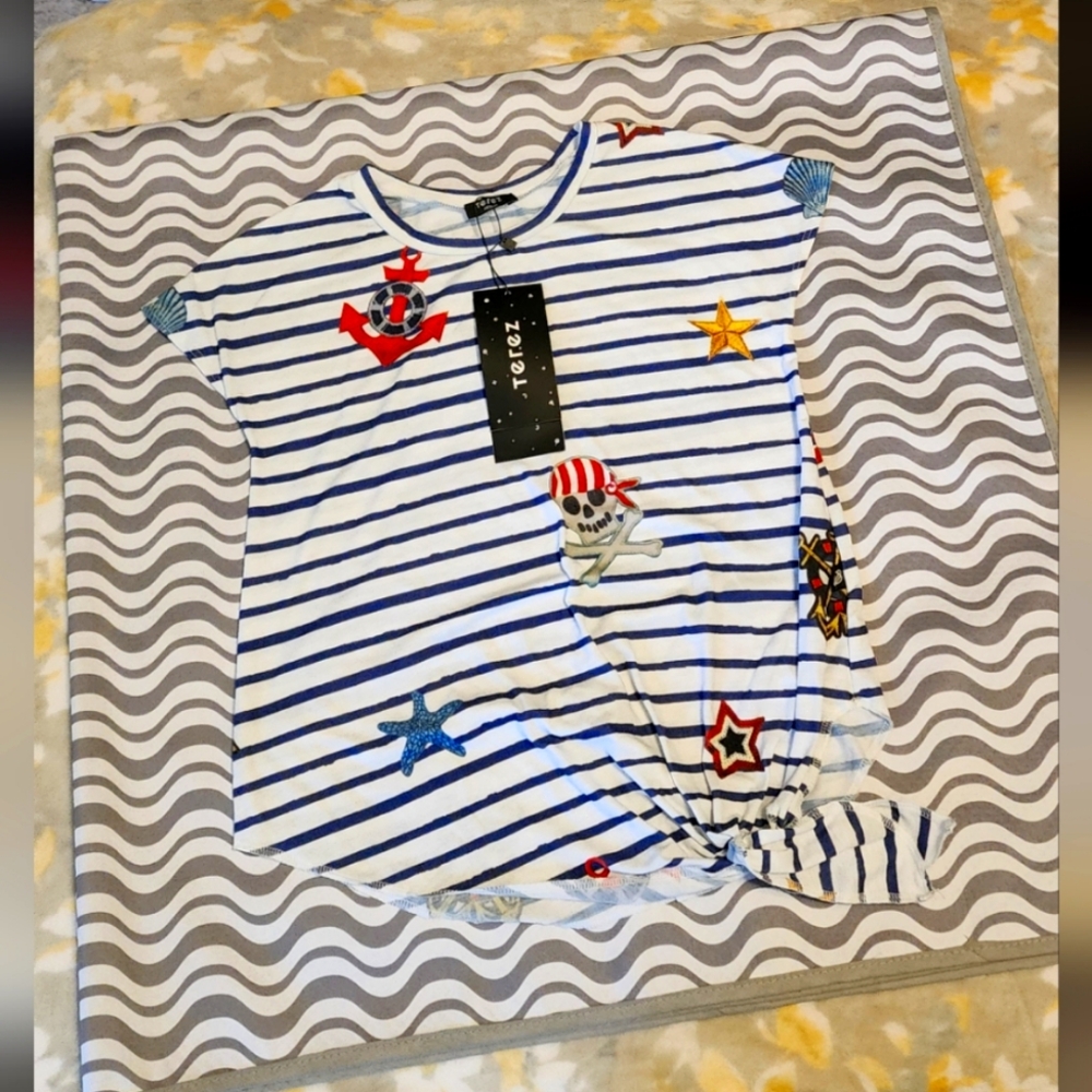 Terez Nautical Top Girls 10/12